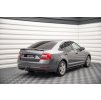 Maxton Design prodloužení spoileru pro Škoda Octavia Mk3 Facelift, černý lesklý plast ABS