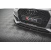 Maxton Design spoiler pod přední nárazník ver.3 pro Audi A4 B9, carbon-Look, S-Line