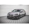 Maxton Design spoiler pod přední nárazník ver.2 pro Lexus GS MK4 /F-Sport, carbon-Look