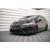 Maxton Design spoiler pod přední nárazník ver.2 pro Toyota Avensis MK3/Facelift, černý lesklý plast ABS