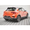 Maxton Design vložka zadního nárazníku pro Volkswagen T-roc Mk1, carbon-Look