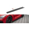 Maxton Design difuzory pod boční prahy pro BMW Z4 G29 /M-Pack, carbon-Look