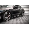 Maxton Design difuzory pod boční prahy pro BMW řada 4 G22/M-Pack, carbon-Look