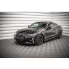 Maxton Design spoiler pod přední nárazník ver.2 pro BMW řada 4 G22/M-Pack, carbon-Look