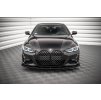 Maxton Design "Street Pro" spoiler pod přední nárazník s křidélky pro BMW řada 4 G22/M-Pack, plast ABS bez povrchové úpravy