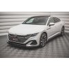 Maxton Design spoiler pod přední nárazník pro Volkswagen Arteon R-Line Facelift, černý lesklý plast ABS