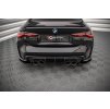 Maxton Design boční difuzory pod zadní nárazník pro BMW M4 G82, černý lesklý plast ABS