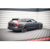 Maxton Design středový spoiler pod zadní nárazník s žebrováním pro Volvo V90 Mk2, carbon-Look