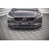 Maxton Design spoiler pod přední nárazník ver.2 pro Volvo V90 Mk2, carbon-Look