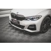 Maxton Design spoiler pod přední nárazník ver.5 pro BMW řada 3 G20 M-Pack, G21 M-Pack, černý lesklý plast ABS