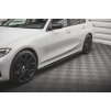 Maxton Design difuzory pod boční prahy pro BMW řada 3 G20, G21, carbon-Look