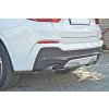Maxton Design středový spoiler pod zadní nárazník pro BMW X4 F26, carbon-Look
