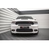Maxton Design spoiler pod přední nárazník pro Dodge Durango RT Mk3, černý lesklý plast ABS, facelift