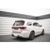 Maxton Design "Street Pro" difuzor zadního nárazníku pro Dodge Durango RT Mk3, plast ABS bez povrchové úpravy, s černou a červenou linkou