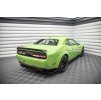 Maxton Design boční difuzory pod zadní nárazník pro Dodge Challenger MK3 SRT Hellcat Widebody, černý lesklý plast ABS