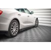 Maxton Design difuzory pod boční prahy pro Maserati Ghibli Mk3, černý lesklý plast ABS
