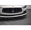 Maxton Design spoiler pod přední nárazník ver.2 pro Maserati Ghibli Mk3, černý lesklý plast ABS