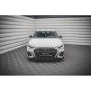 Maxton Design spoiler pod přední nárazník ver.4 pro Audi A3 8Y, černý lesklý plast ABS, S-Line