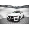 Maxton Design spoiler pod přední nárazník ver.2 pro BMW X6 G06 /M-Pack, černý lesklý plast ABS