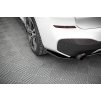 Maxton Design boční difuzory pod zadní nárazník pro BMW X1 F48 /M-Pack, carbon-Look