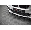 Maxton Design spoiler pod přední nárazník pro BMW X1 F48 /M-Pack, černý lesklý plast ABS