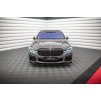 Maxton Design spoiler pod přední nárazník pro BMW řada 7 G11 Facelift M-Pack, černý lesklý plast ABS