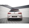 Maxton Design středový spoiler pod zadní nárazník s žebrováním pro Seat Leon Mk3, carbon-Look
