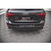 Maxton Design boční difuzory pod zadní nárazník pro Audi A4 B9, černý lesklý plast ABS