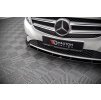 Maxton Design spoiler pod přední nárazník pro Mercedes třída A W176/Standard, černý lesklý plast ABS