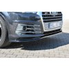 Maxton Design spoiler pod přední nárazník pro Audi Q7 Mk2 S-Line, carbon-Look