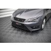 Maxton Design spoiler pod přední nárazník pro Seat Leon Cupra Mk3, carbon-Look, Sportstourer