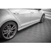Maxton Design "Street Pro" difuzory pod boční prahy pro Volkswagen Golf R Mk7, plast ABS bez povrchové úpravy