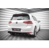 Maxton Design boční difuzory pod zadní nárazník ver.4 pro Volkswagen Golf R Mk7, carbon-Look