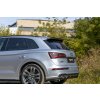 Maxton Design prodloužení spoileru pro Audi Q5 Mk2 S-Line, černý lesklý plast ABS
