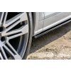 Maxton Design difuzory pod boční prahy pro Audi Q5 Mk2 S-Line, černý lesklý plast ABS