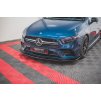 Maxton Design spoiler pod přední nárazník ver.1 pro Mercedes třída A W177 A35 AMG, černý lesklý plast ABS