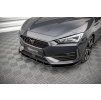 Maxton Design spoiler pod přední nárazník ver.3 pro Cupra Leon Mk1, Mk1 Facelift, černý lesklý plast ABS