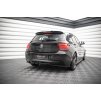 Maxton Design středový spoiler pod zadní nárazník s žebrováním pro BMW řada 1 F20, carbon-Look