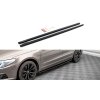 Maxton Design difuzory pod boční prahy ver.2 pro Volkswagen CC, carbon-Look