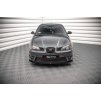 Maxton Design spoiler pod přední nárazník ver.3 pro Seat Ibiza Cupra Mk3, carbon-Look