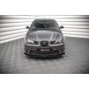 Maxton Design spoiler pod přední nárazník pro Seat Ibiza Cupra Mk3, carbon-Look