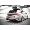 Maxton Design boční difuzory pod zadní nárazník ver.4 pro Škoda Octavia RS Mk4, carbon-Look