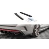 Maxton Design boční difuzory pod zadní nárazník ver.4 pro Škoda Octavia RS Mk4, carbon-Look
