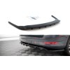 Maxton Design středový spoiler pod zadní nárazník s žebrováním pro Škoda Fabia MK3 Facelift, carbon-Look