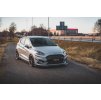 Maxton Design spoiler pod přední nárazník s křidélky ver.4 pro Ford Fiesta Mk8 ST-Line, carbon-Look