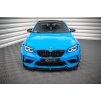 Maxton Design spoiler pod přední nárazník ver.2 pro BMW M2 F87, černý lesklý plast ABS, pro verzi Competition