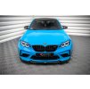 Maxton Design spoiler pod přední nárazník pro BMW M2 F87, černý lesklý plast ABS, pro verzi Competition
