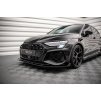 Maxton Design rohové spoilery pod přední nárazník pro Audi RS3 8Y, plast ABS bez povrchové úpravy