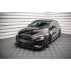 Maxton Design rohové spoilery pod přední nárazník pro Audi RS3 8Y, plast ABS bez povrchové úpravy