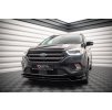 Maxton Design spoiler pod přední nárazník pro Ford Escape MK3 ST-Line, černý lesklý plast ABS